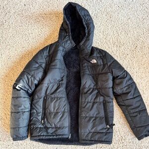 The North Face reversible Sherpa puffer jacket-Boys XL (18/20)